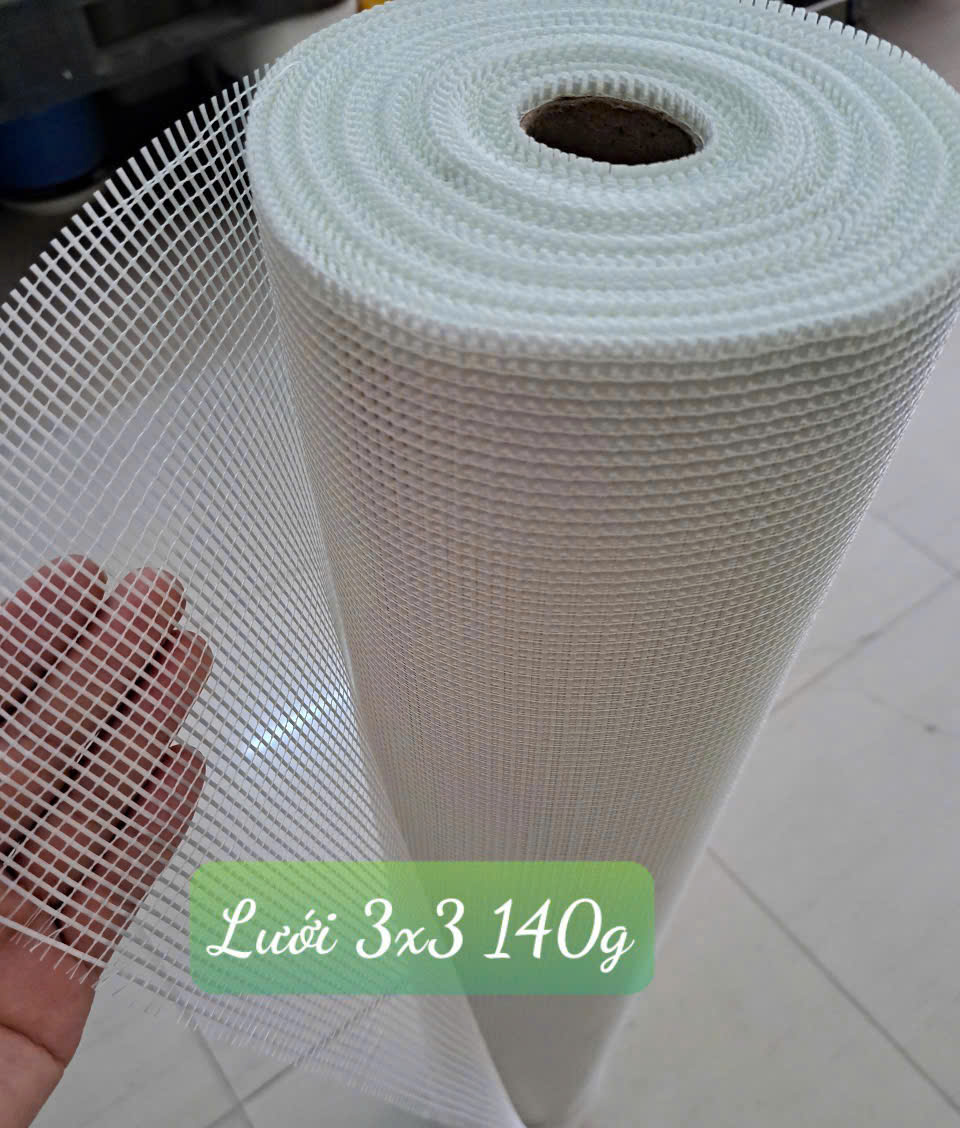 Lưới thủy tinh chống nứt 3x3 140g - CÔNG TY TOÀN CẦU KONISHI & DAEHWA